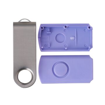 HBSE06931 – Carcaça Pen Drive Giratório Escovado