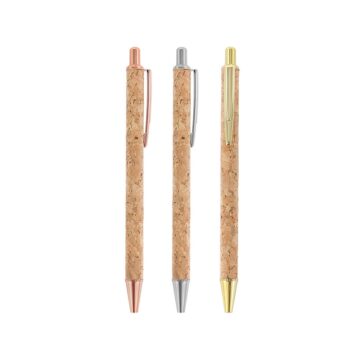 HB93060 – Caneta de Metal e Cortiça