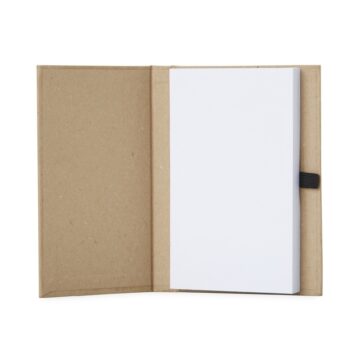 HB53841 – Bloco de Anotações em Kraft com Porta Caneta