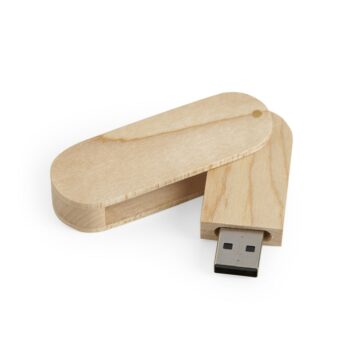HB4700 – Pen Drive de Madeira Giratório 4GB/8GB