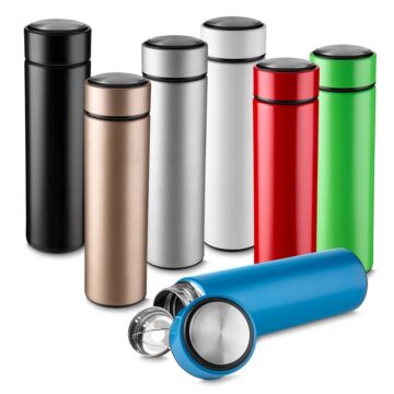 HB30741 – Garrafa Inox 450 ml com Infusor