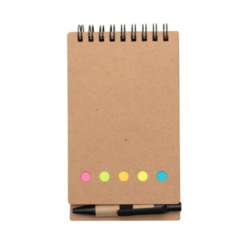 HBB44221 – Bloco de Anotações com Caneta e Autoadesivo