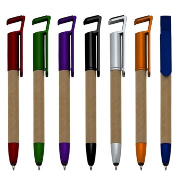 HBP80700 – Caneta Ecológica Touch com Suporte