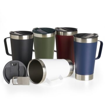 HB28040 – Caneca Térmica Inox com Abridor 500ml