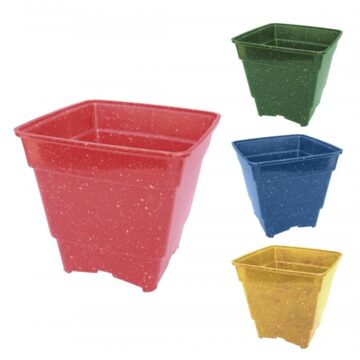 HB508 – Vaso Quadrado fibra de madeira