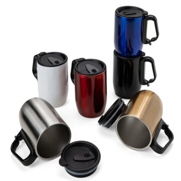 HB42681 – Caneca Inox Parede Dupla 350 ml