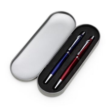 HB10-XOB – Estojo Metal para 2 Canetas